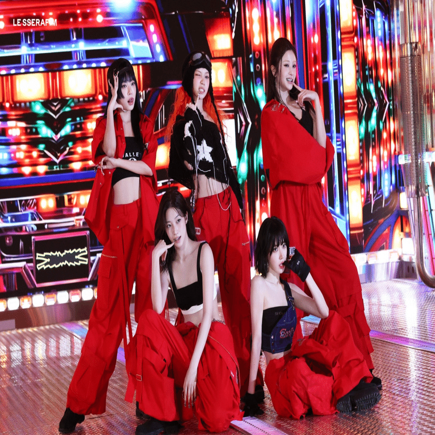 🍝LE SSERAFIM「SPAGHETTI」踊るたび絡まる、クセになる💋｜K-POP