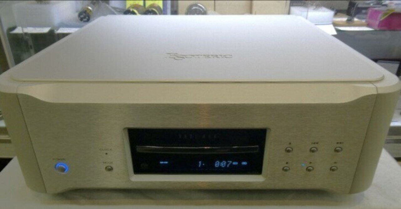 本日見つけた掘り出し物】ESOTERIC K-03X SACDプレーヤー！2024
