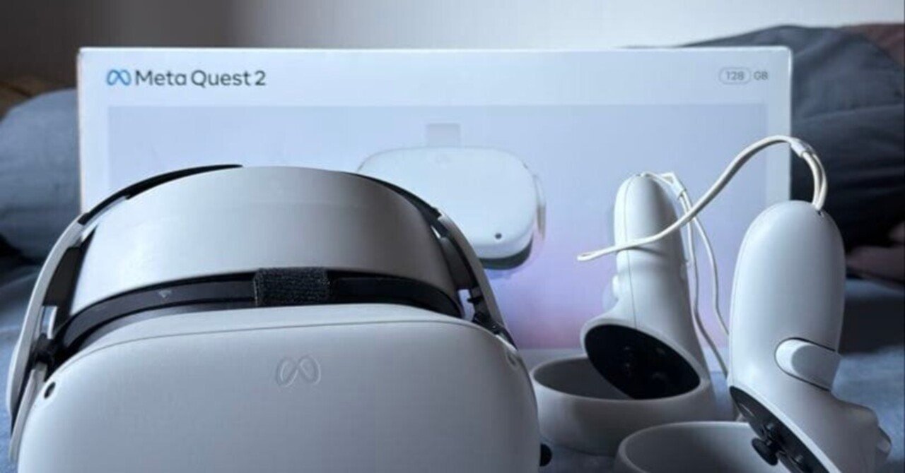 本体、箱、付属品完備　メタクエスト2 128G 動作確認済 : 整備済み品 Meta Quest 2 128GB Oculus Quest 2