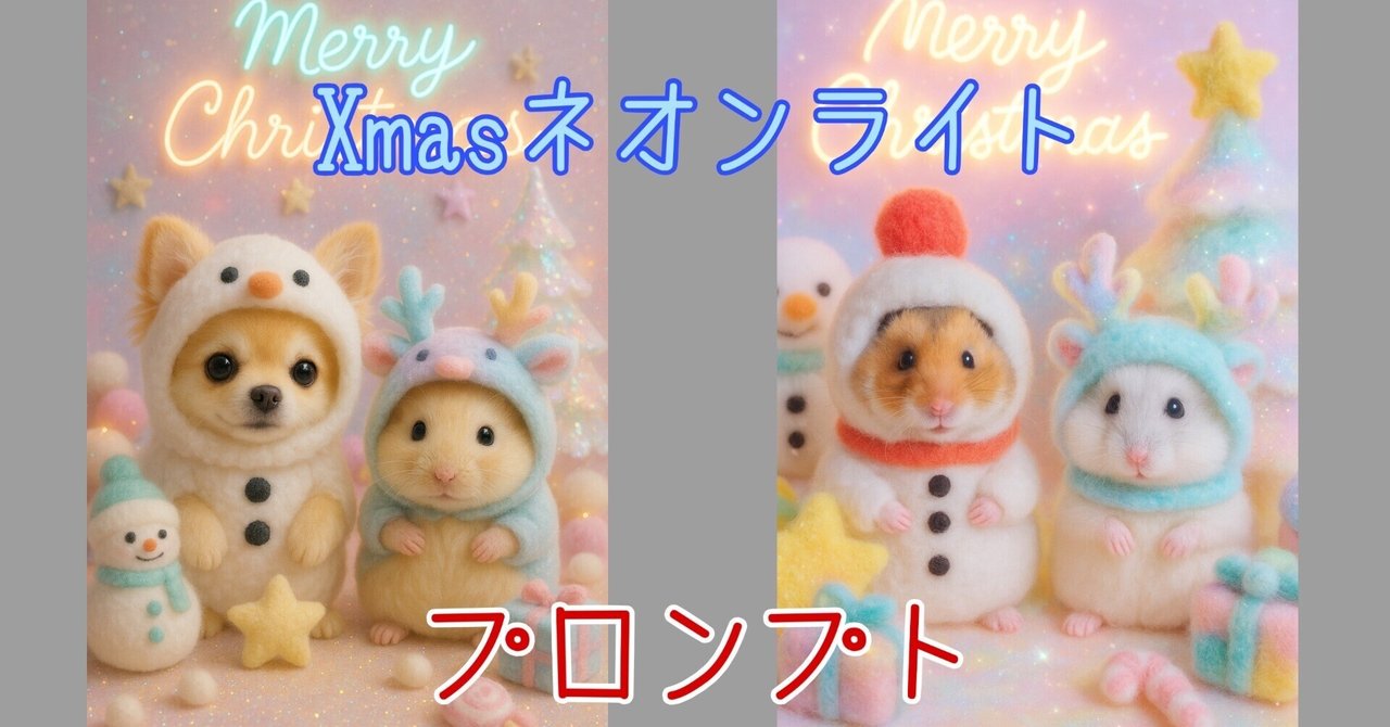 ま*る様 クリスマス☆動くプーさん♡ランプ&音楽付き♪ プロンプト共有】Xmasネオンライト｜ayrihari