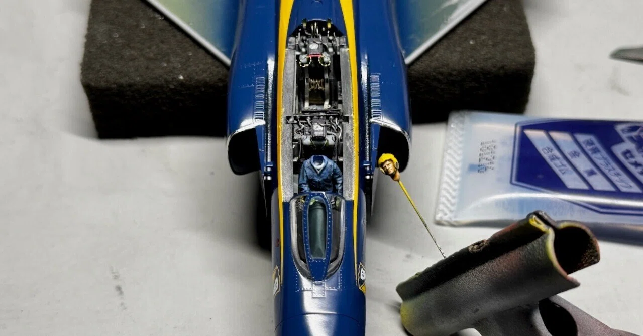 Building the Blue Angels Phantom - 10｜模型つれづれ／上村アキヒロ