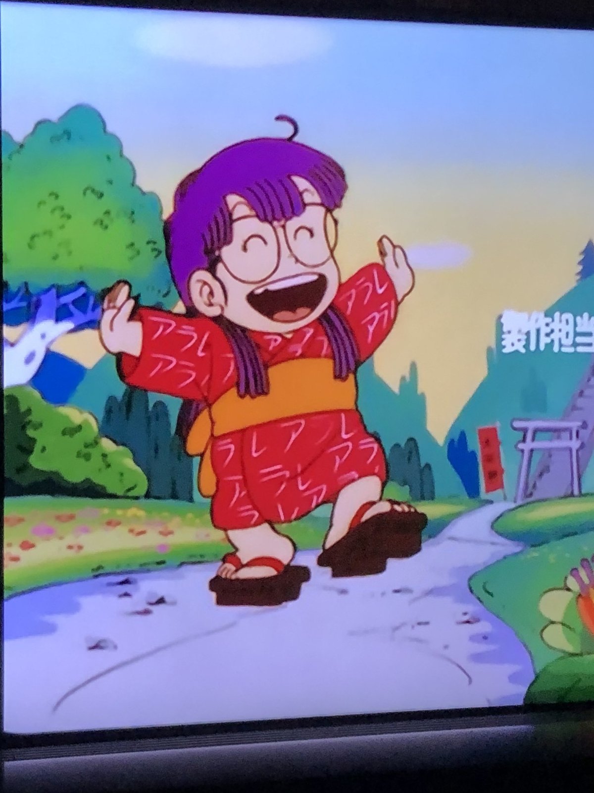 アラレちゃんに学ぶ和洋ミックスコーディネート｜キモノキイキイ 着物