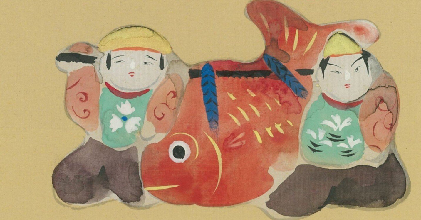 作品一覧】西沢笛畝《十二ヶ月図〔人形十二題〕》｜講談社野間記念館