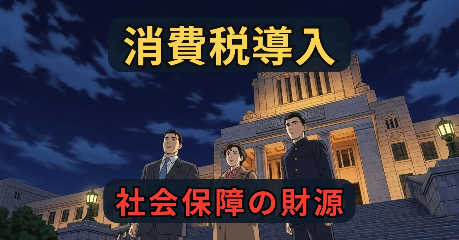 消費税導入｜税率3パーセントから始まった日本の大転換｜歴史ラボ