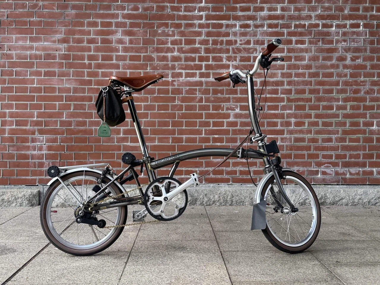 BROMPTON ハンドル 一式 ( BROOKS PAUL ブルックス ポール PAUL