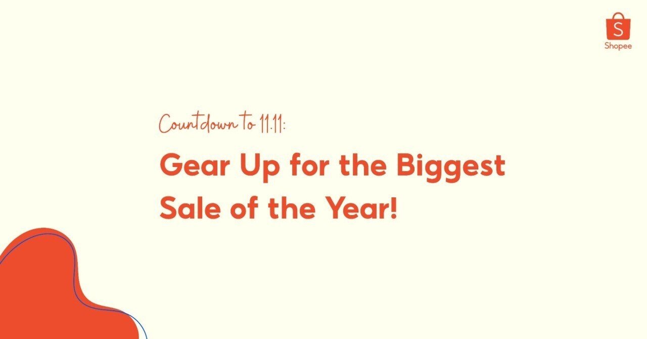 🇸🇬Shopee 11.11 Campaign Prep(11月11日キャンペーン準備)