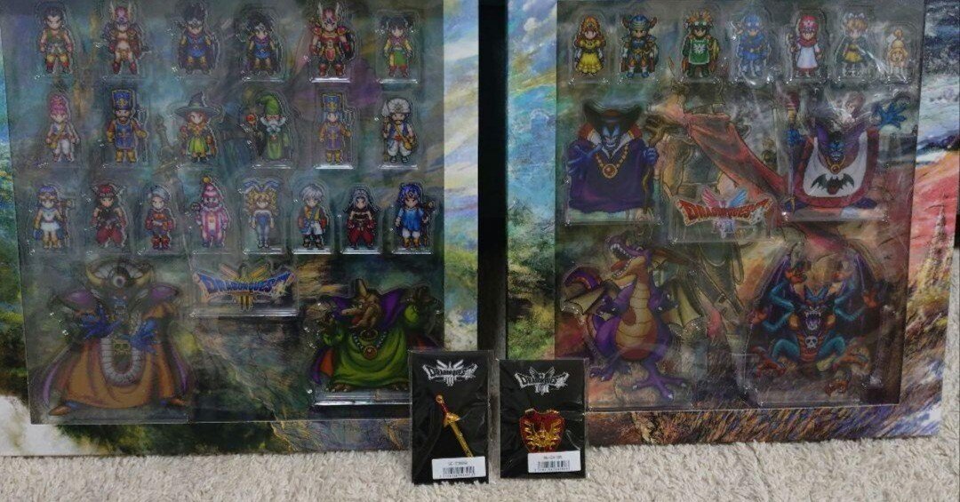 本日見つけた掘り出しモン!】ドラゴンクエストⅠⅡⅢ 特典アクリル