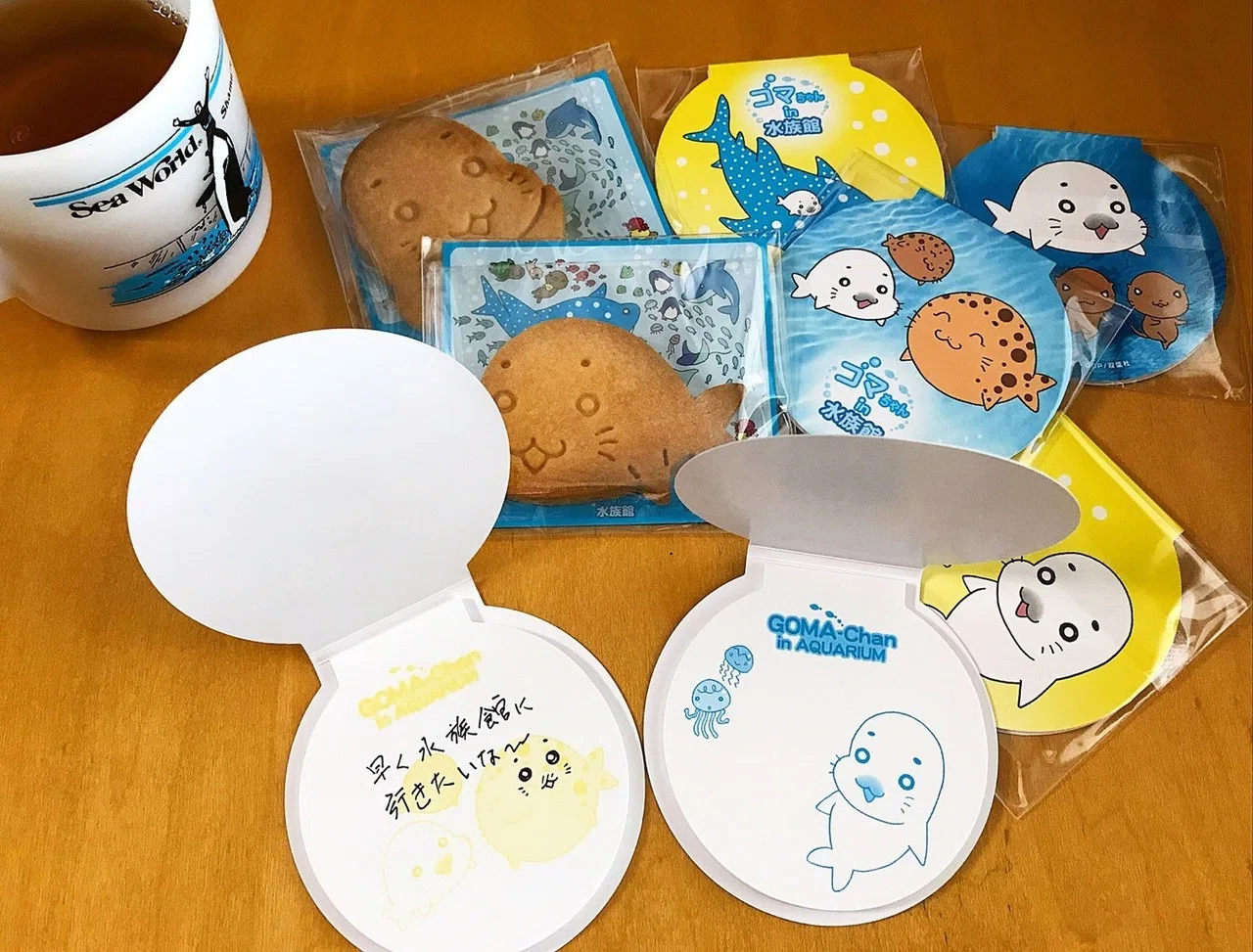 ゴマちゃん水族館のお土産｜森下裕美公式note / ゴマちゃんホンポ