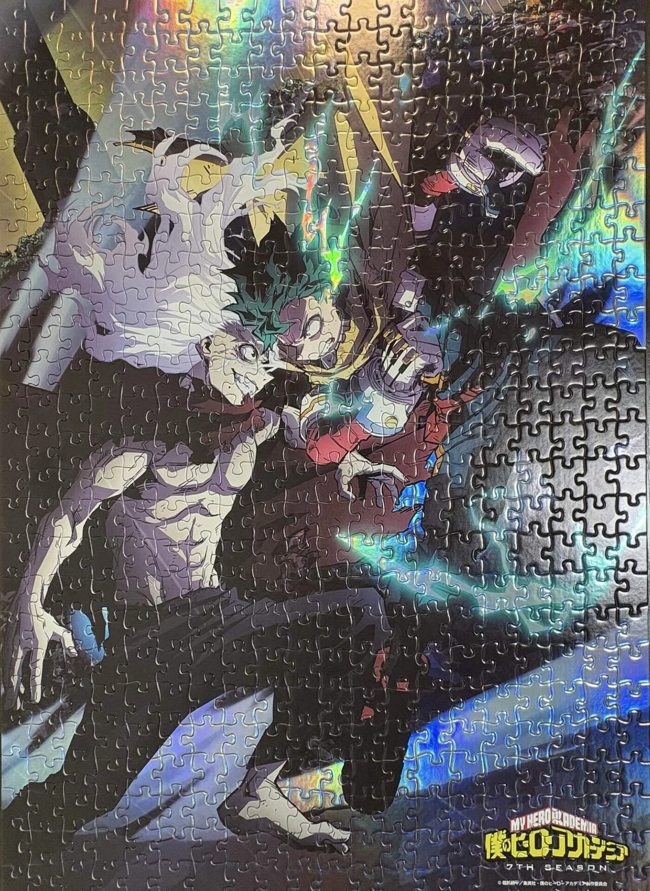 🧩13爆速6時間で決着！ヒロアカ「決戦の時」ホロキラパズル完成報告！｜O3