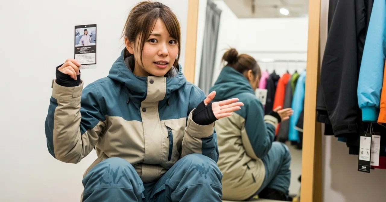 もう失敗したくない！」スノボウェア選び。サイズと機能で後悔しない全