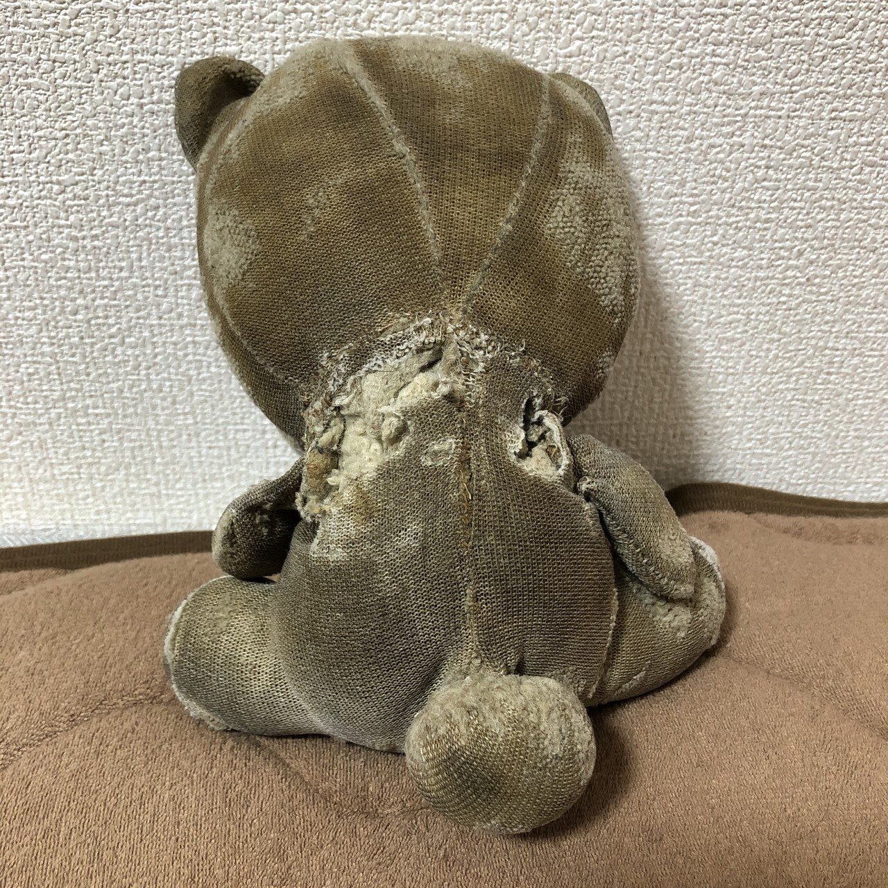 相棒のぬいぐるみが入院手術した話｜けつぷり