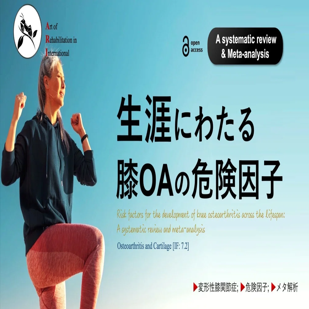 生涯にわたる膝OAの危険因子｜Super Human | 理学療法士／保健学博士 Ph.D.