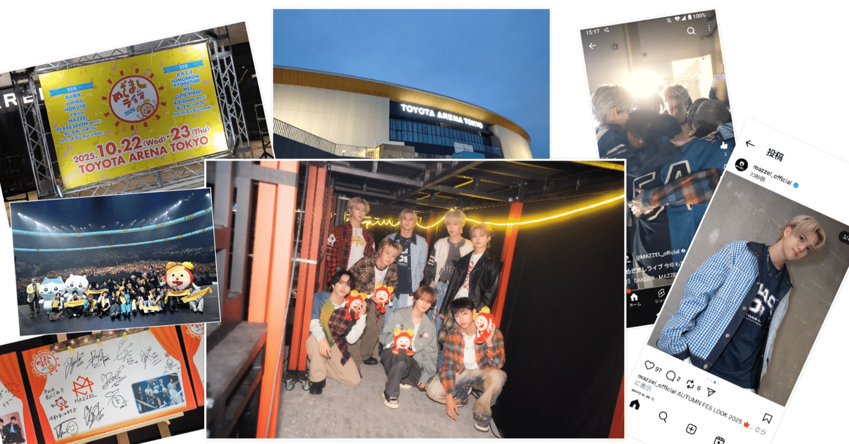MAZZELがMUZEの星空を輝かせた新アリーナでのめざましライブ～2025.10