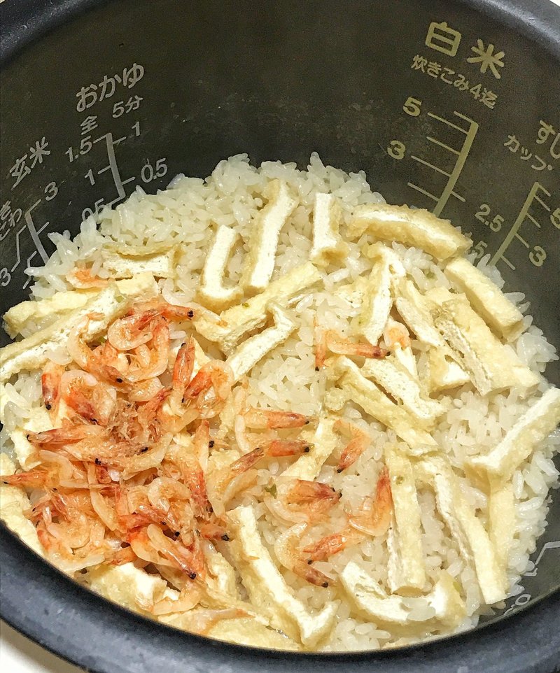 うどんスープの素で出来る炊き込みご飯 バブ支部スタッフ Note