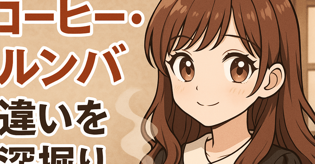 コーヒー・ルンバ歌詞解説｜日本版と原曲「モリエンド・カフェ」の違い
