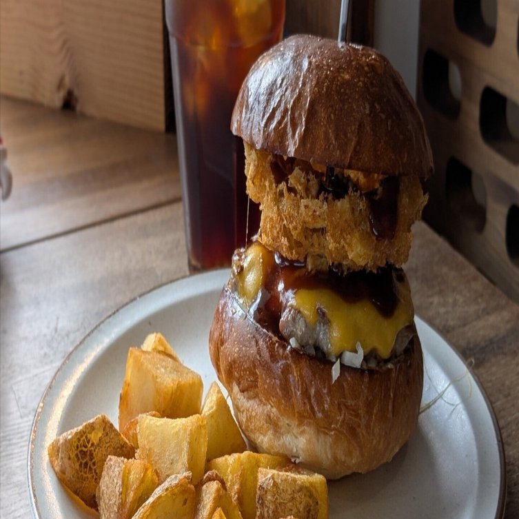 HASHED BBQ BURGER＠Burger & Smile MAKER'S(三重県亀山市)｜バババイン