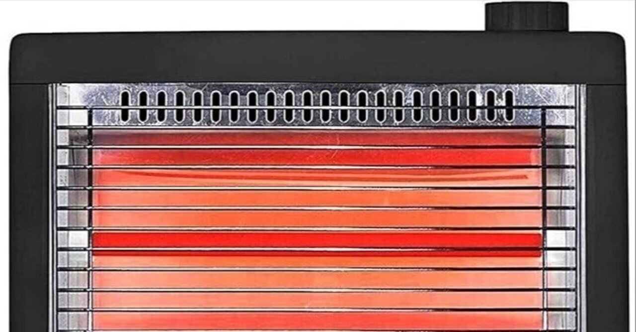 山善 電気ストーブ DS-D086(B) 口コミ評判｜一人暮らし・脱衣所に最適