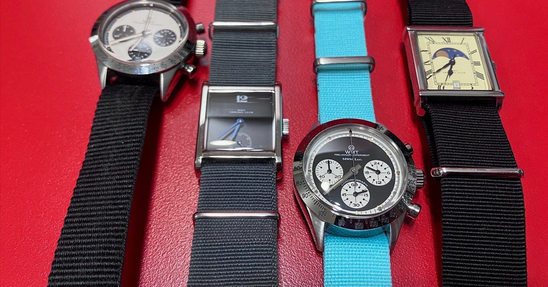 WMTに別注したエキゾチックダイアル・リバースパンダ・クロノが完成