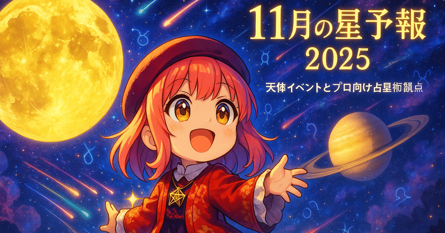 2025年11月の星予報】スーパームーンと“消える”土星の環…天体イベント