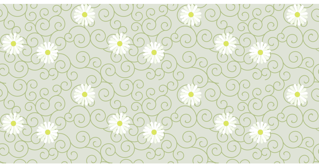 つながる素材 唐草模様 マーガレット あや あしあと手帳2 Note つながる素材 唐草模様 マーガレット あや あしあと手帳2 Note