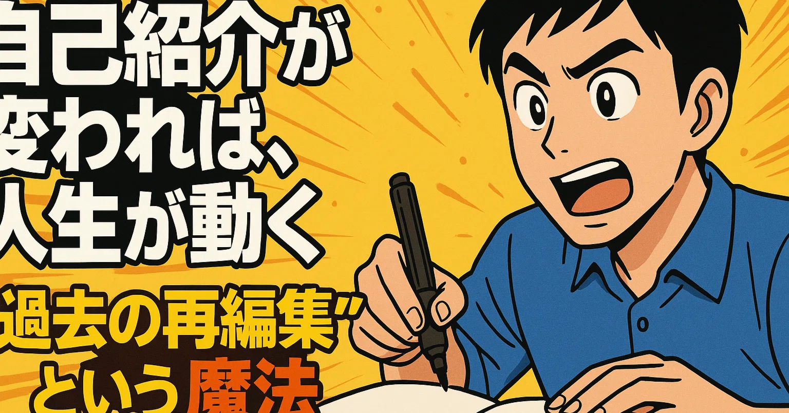 うっしー@自己紹介必読 自己紹介が変われば、人生が動く。“過去の再編集”という魔法｜ミンブ