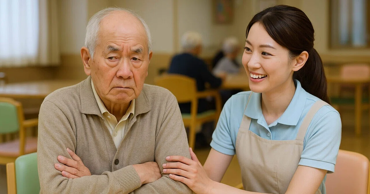「デイケアに行きたくないお年寄りの本音：それ、プライド問題です」｜【楽楽好奇心note】人材育成力 ️雑談力 ️ビジネスのヒント