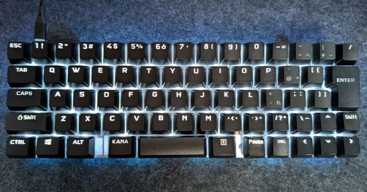 60%自作キーボードを買ってしまった｜いろいろ改造したい人