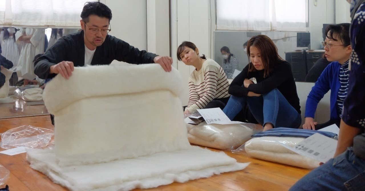 ツアレポ】日本一のふとん屋「丹羽ふとん店」でオリジナル座布団づくり