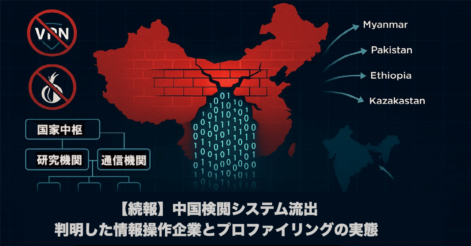 続報】中国検閲システム流出――判明した情報操作企業とプロファイリングの実態｜平岡憲人（ノーリー）