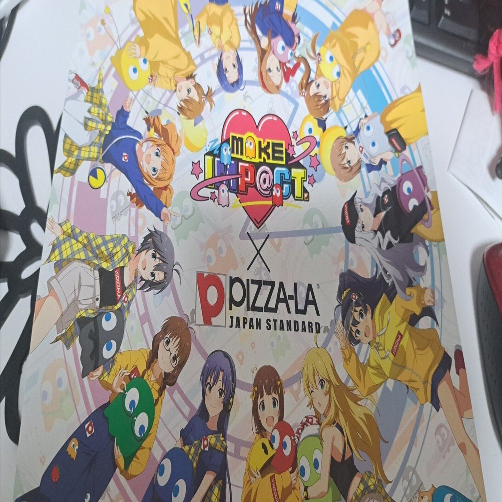 食】パックマン×アイドルマスター×ピザーラ｜ジロ頭巾