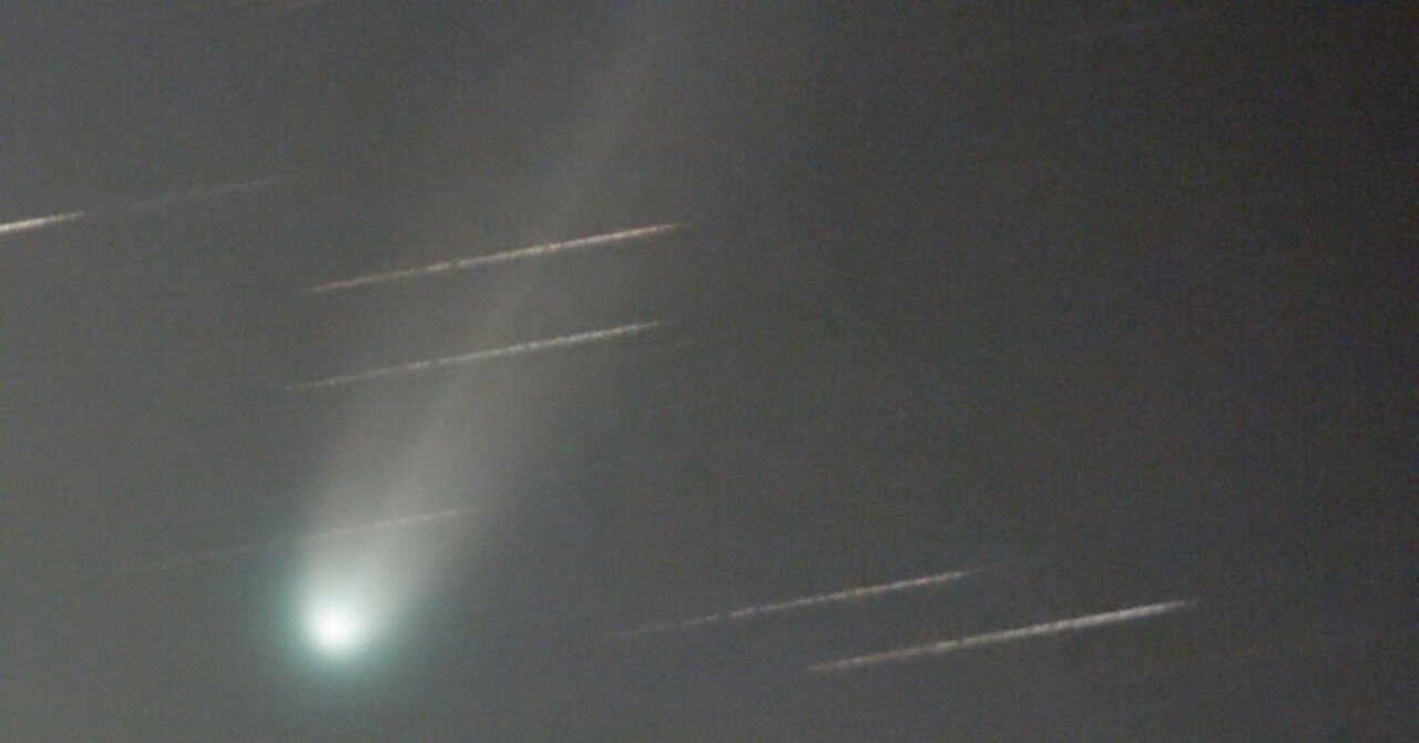 PixInsightで彗星の画像処理をやってみた(DWARF3）（その1）｜ゴンカネ