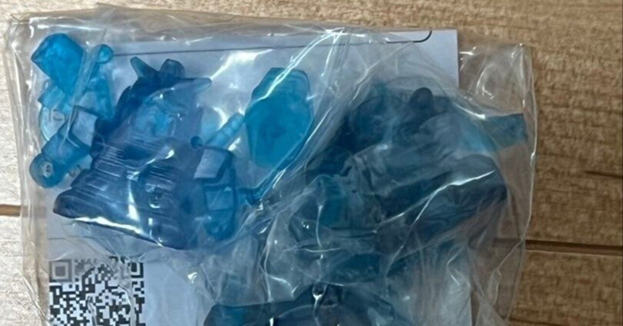 ロボケシ　ガシャポン戦士　V作戦セット　クリアブルー 機動戦士ガンダムのSDメカ・ロボケシ V作戦セット (クリアブルーVer