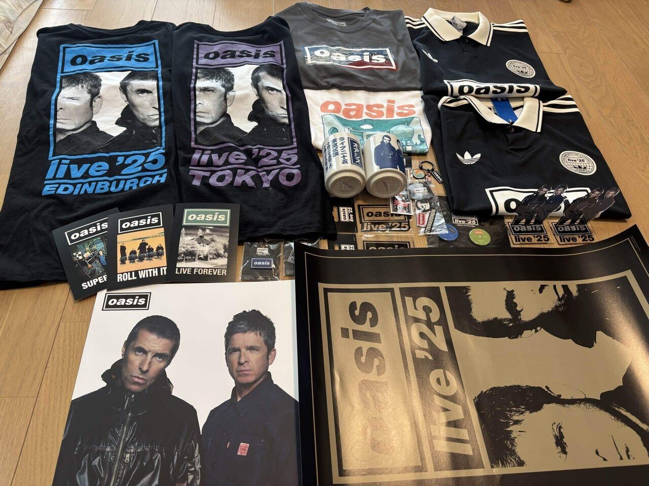 oasis / Live'25 メルボルン公演 VIP特典グッズ 嗄*戸様 Oasis live
