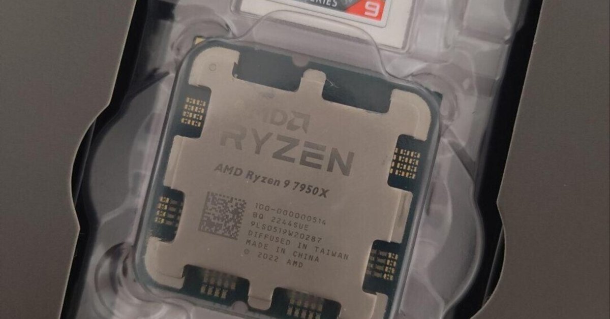 AMD Ryzen9 7950X 未開封未使用品 AMD AMD Ryzen 9 7950X BOX パソコン用CPU - 最安値・価格比較