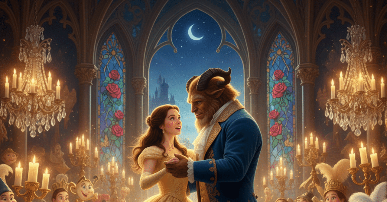 Tale as Old as Time　美女と野獣 ありふれた奇跡〜【美女と野獣歌詞和訳】Tale as old as time【トド版