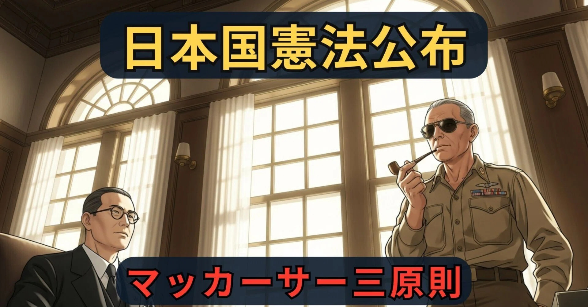 日本国憲法公布｜9日間で作られた憲法の真実｜歴史ラボ