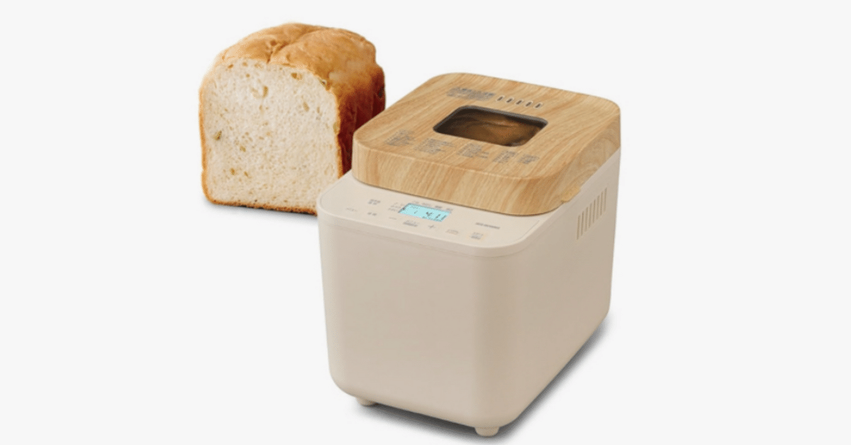 IRIS OHYAMA ホームベーカリーIBM-010-C サンドベージュ アイリス