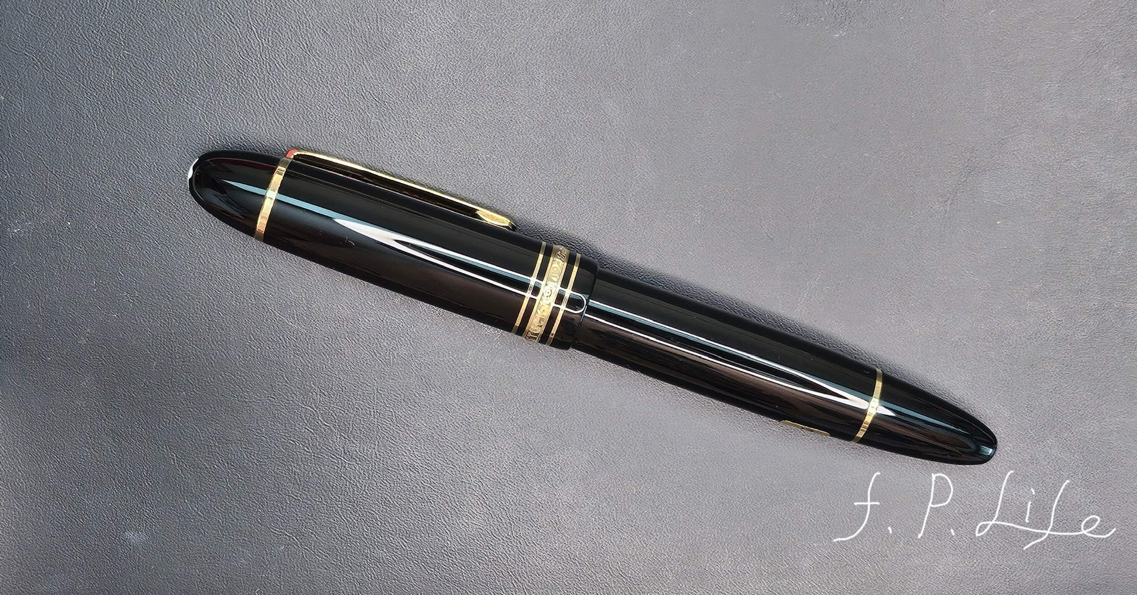 モンブランの万年筆です。気になる方はコメント下さい。 沼る書き味！一生モノ万年筆モンブラン #73 ②｜りい ~ first-penlife ~