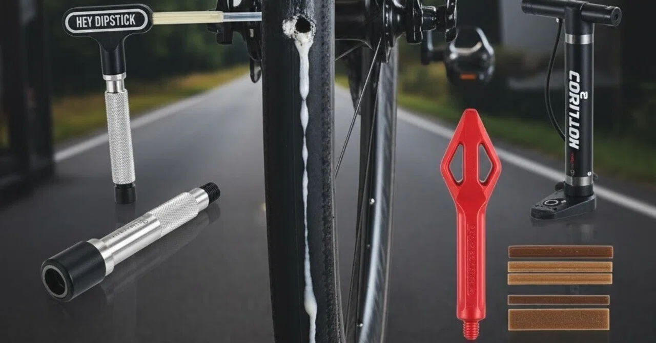 ロードバイクのチューブレスシステム出先での緊急対処法：実践と運用の 