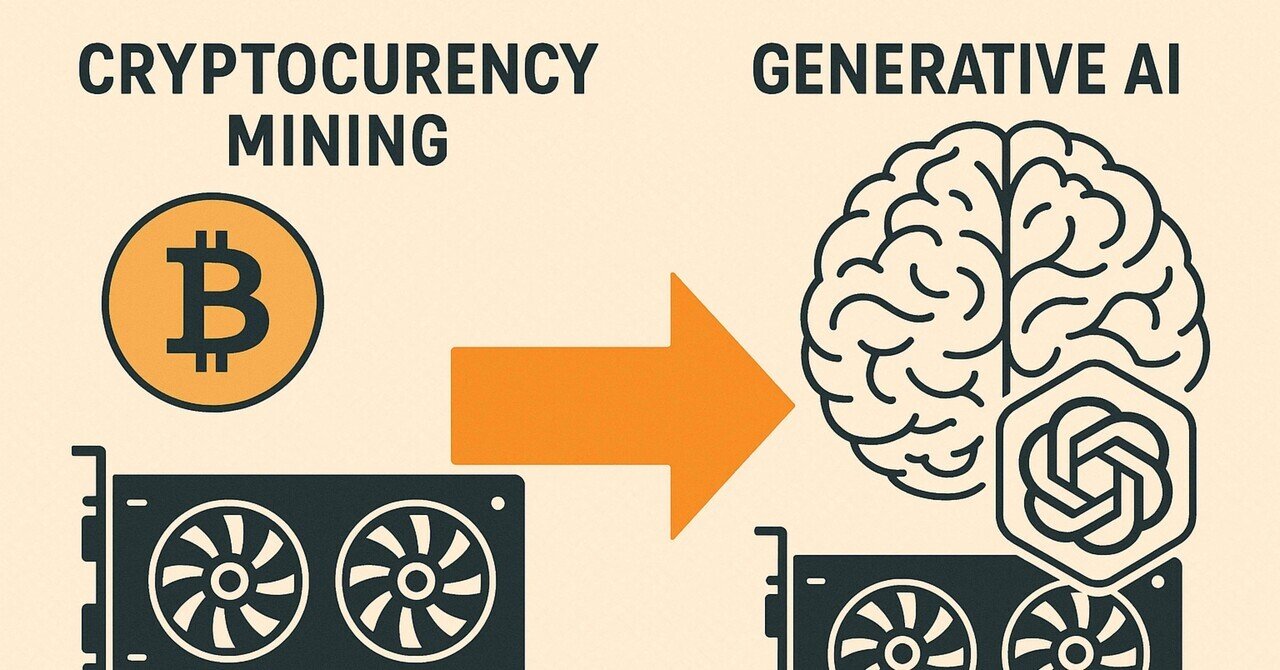 GPU需要の転換点：マイニングから生成AIへ｜Koboichi