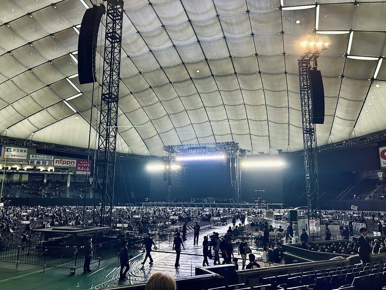 オアシス東京ドーム2日目 oasis live'25@TOKYO DOME｜つぶあん