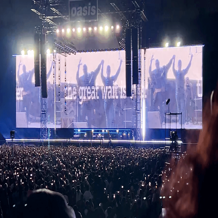 オアシス東京ドーム2日目 oasis live'25@TOKYO DOME｜つぶあん