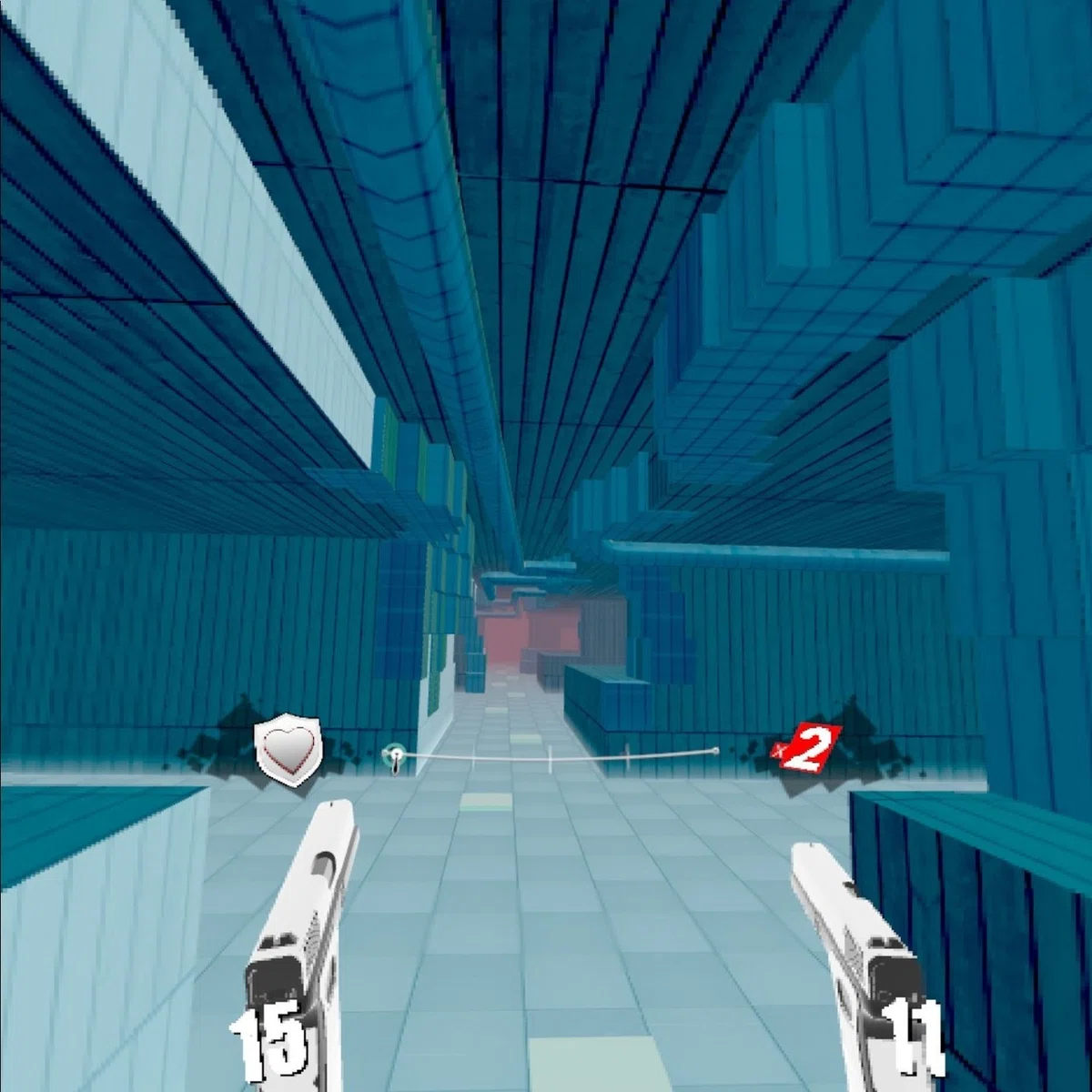 [Game Memo] First time playing Pistol Whip｜おーくまねこ