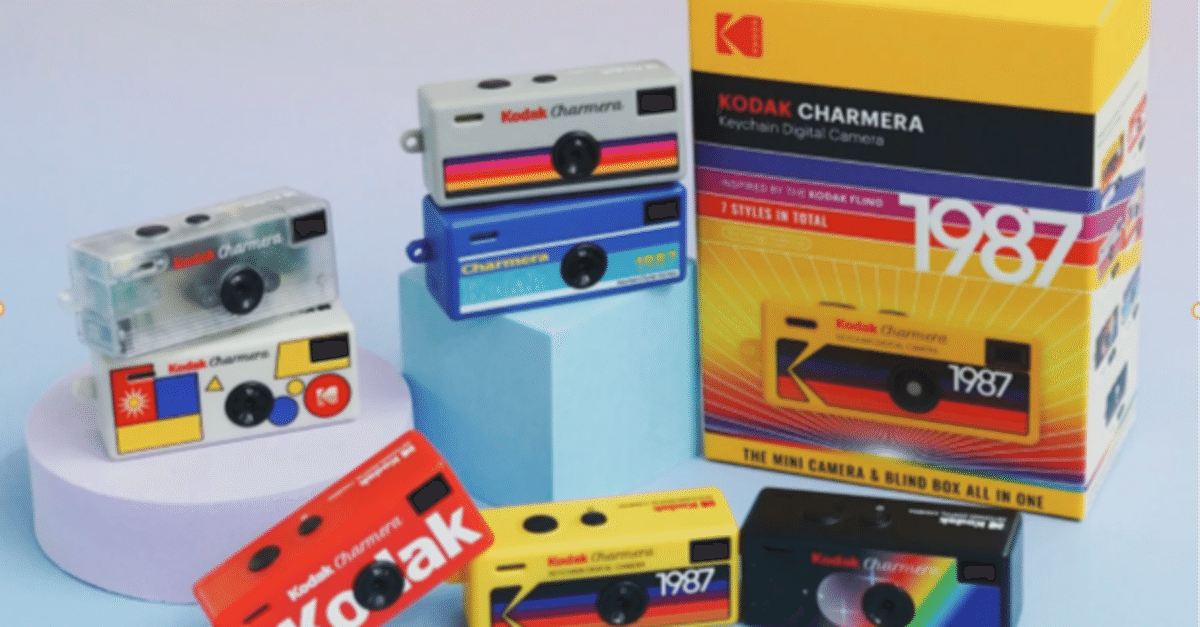 明日こそ手に入れる！再販売Kodak CHARMERAーー世界で最も人気の