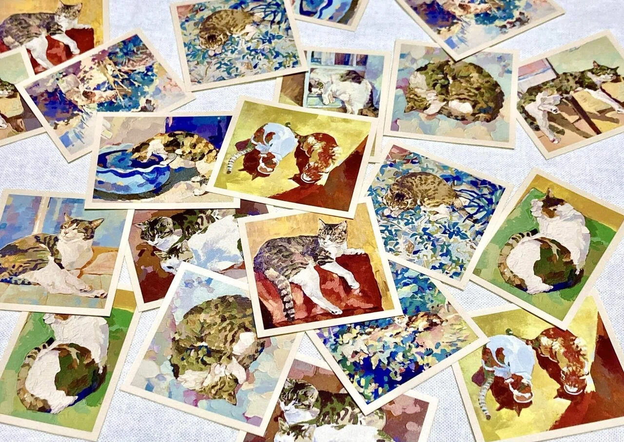 デザフェス62】「猫と二度寝」出展のお知らせ｜Ayano Kamiya