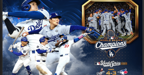 完全保存版】2025年ドジャース優勝記念グッズまとめ｜山本由伸MVP