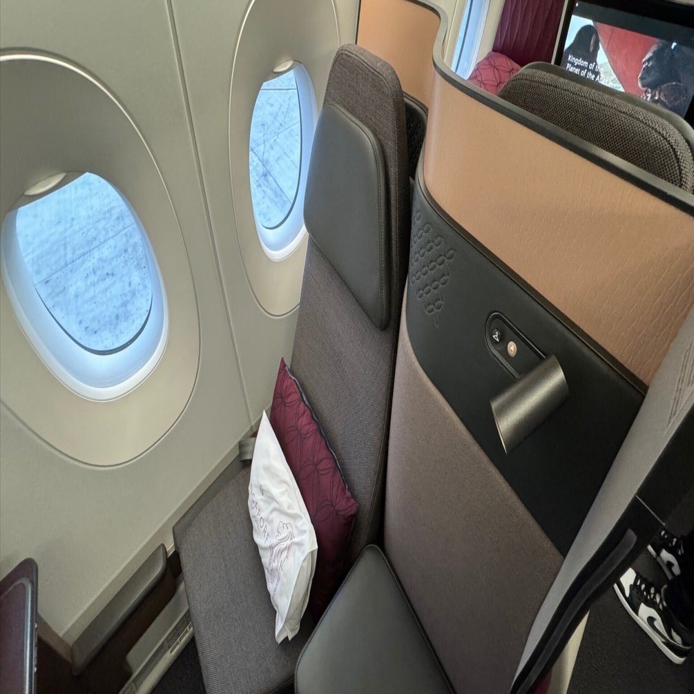 搭乗記】カタール航空ビジネスクラスQsuite（QR859 ソウル/仁川