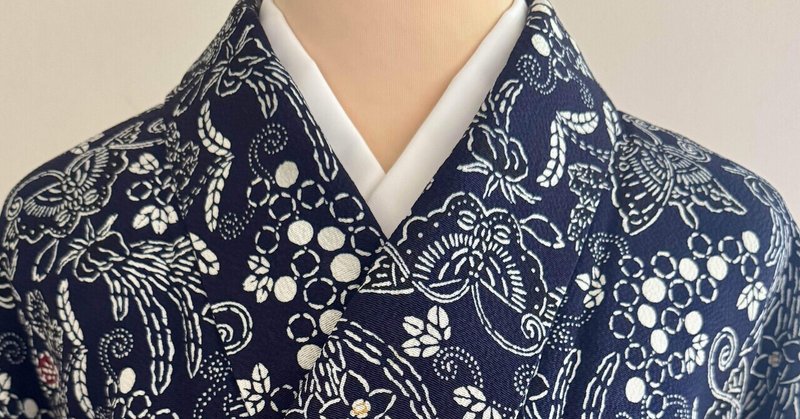 浦野理一縮緬着物