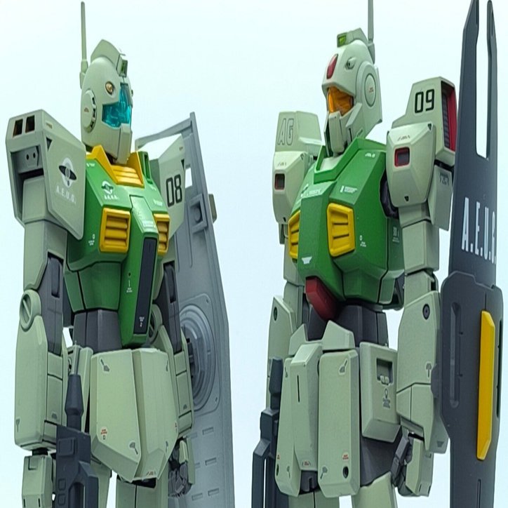 完成】HGUCネモとHGUCジムⅡ｜やきそば