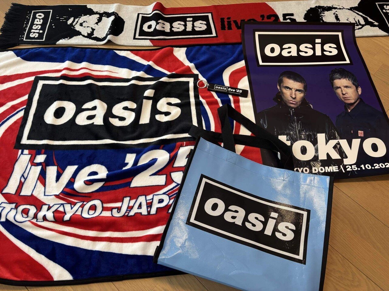 oasis live'25 Tokyo VIP席限定特典グッズセット オアシス：再来日公演